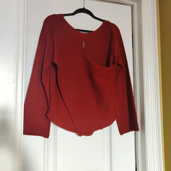 Maroon Knit Sweater size XL - Picture 3 of 4